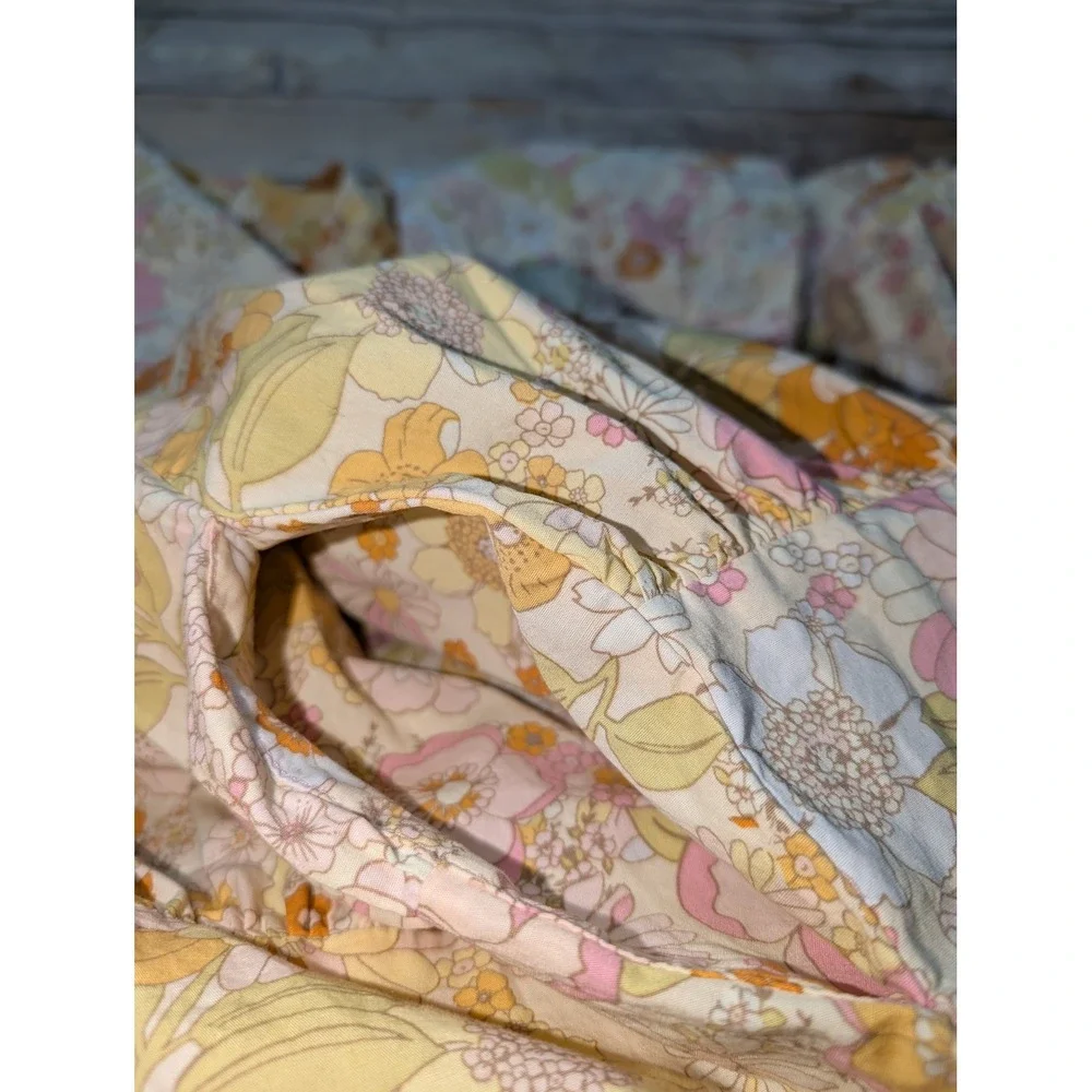 Free People Women's Park Slope Maxi Dess Floral Blossom Light Boho